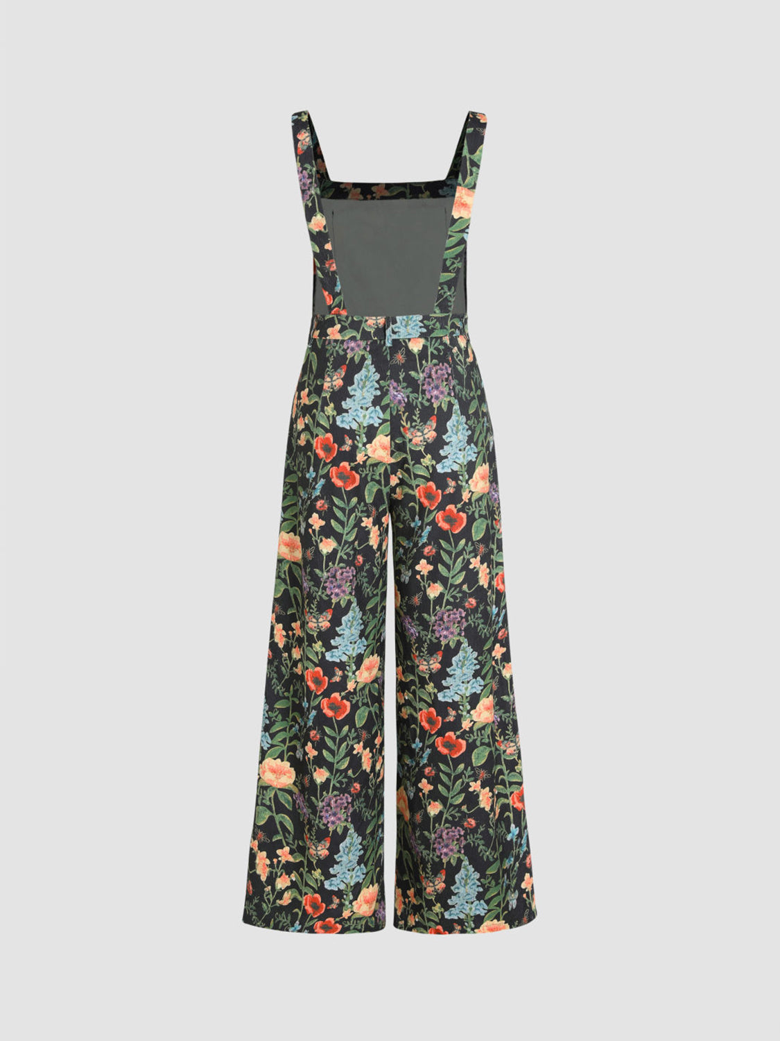 The Francine - Floral Wide Leg Overalls