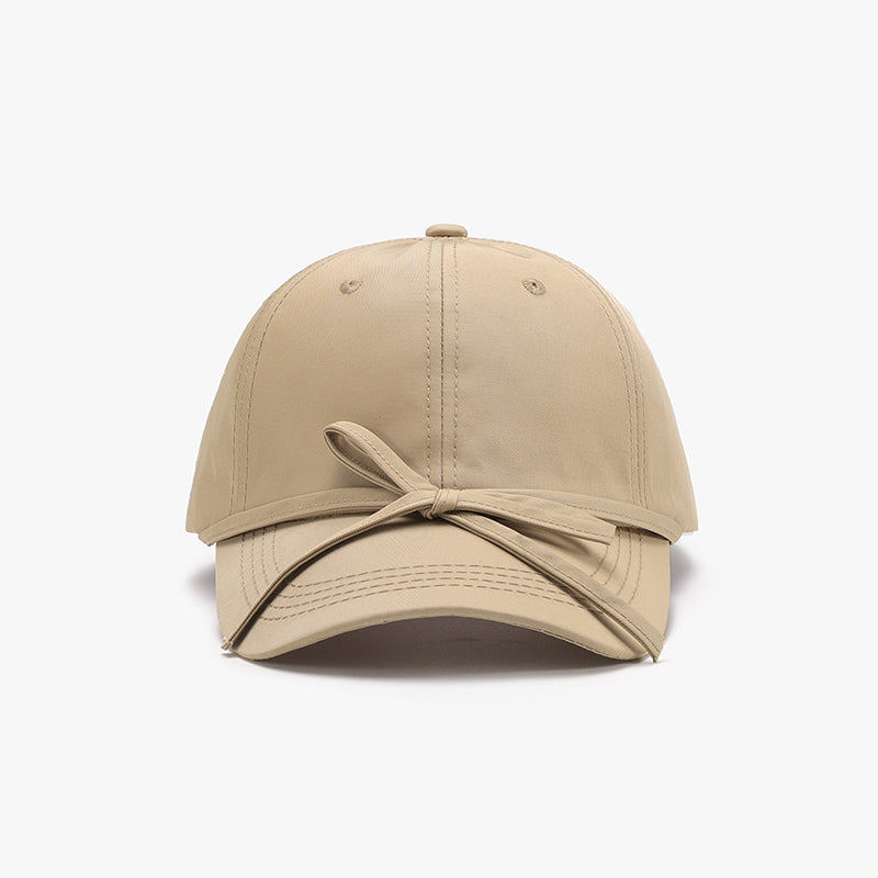 The Tiffany - Bow Cotton Baseball Cap