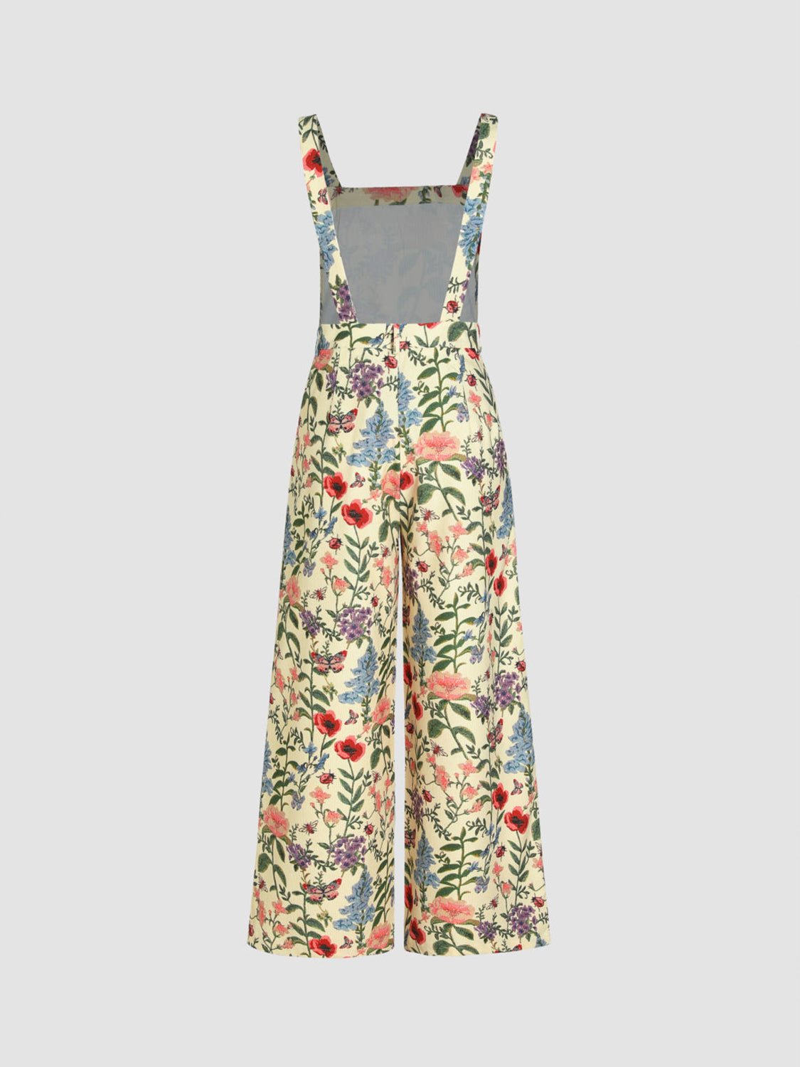 The Francine - Floral Wide Leg Overalls