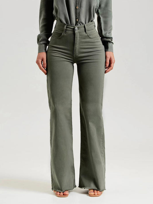 The Sage - High Rise Wide Leg Jeans