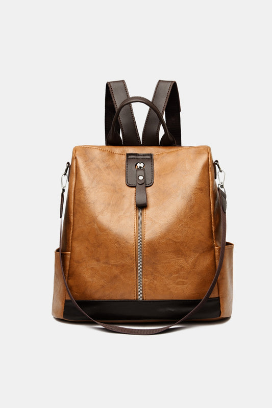 The Arlie - Faux Leather Backpack Bag