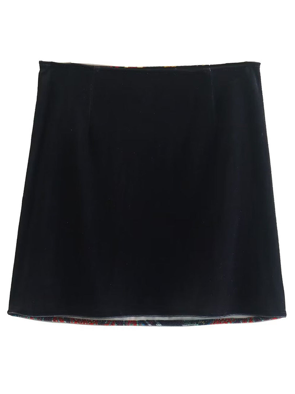 The Willow - Printed Zip Mini Skirt